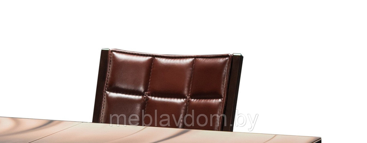 Обеденная группа Стол Бристоль Шоколад со ст. Дункан мустанг браун - фото 9 - id-p194264673