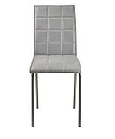Обеденная группа Стол Бристоль М80 Мрамор со стульями Эмполи серый, фото 7