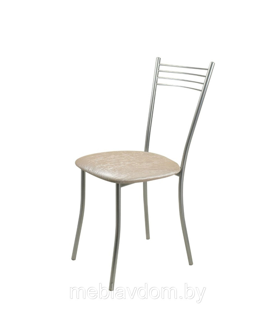 Обеденная группа Стол М2 Дуб Горный+стулья Хлоя серебро/бенгал беж. - фото 3 - id-p194264703