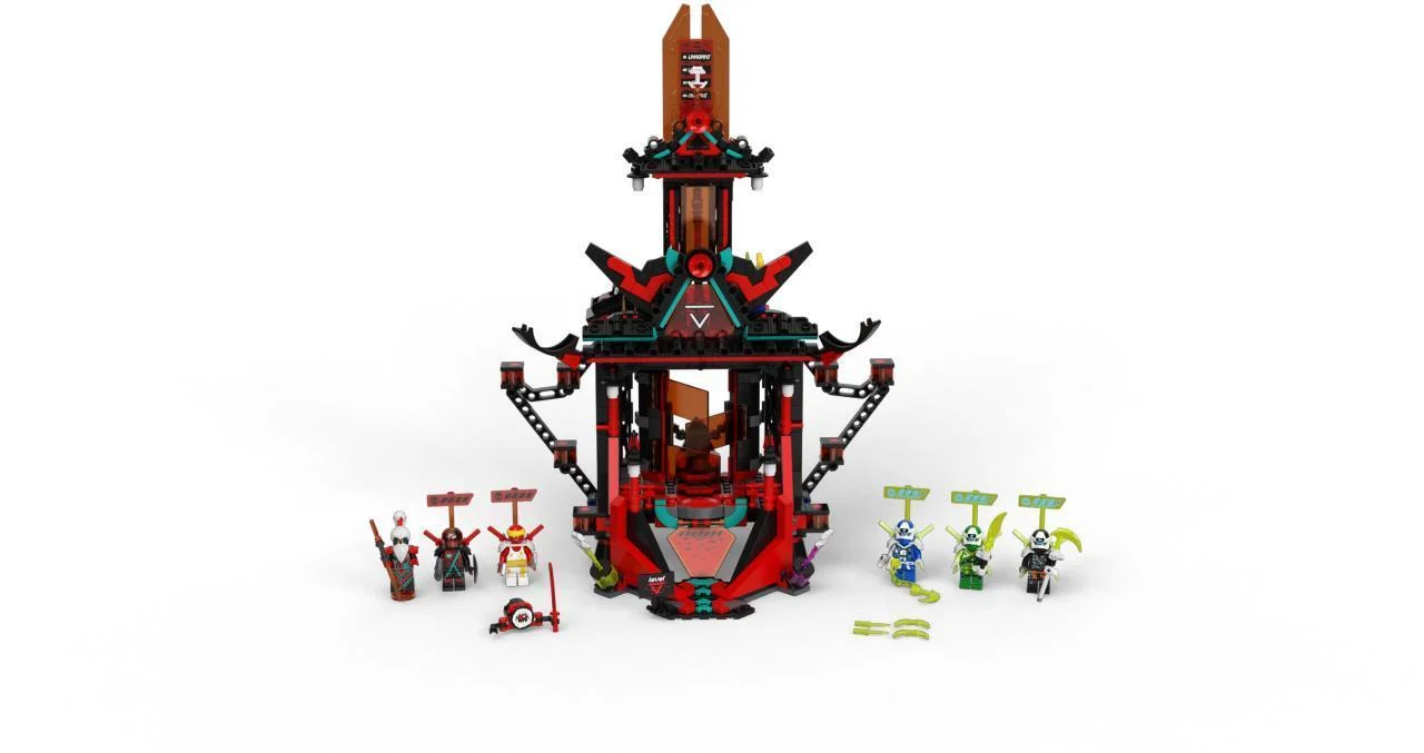 Конструктор Lari Ниндзяго "Императорский храм Безумия", 844д, 11489, аналог Лего (аналог Lego Ninjago)71712 d - фото 3 - id-p194265096