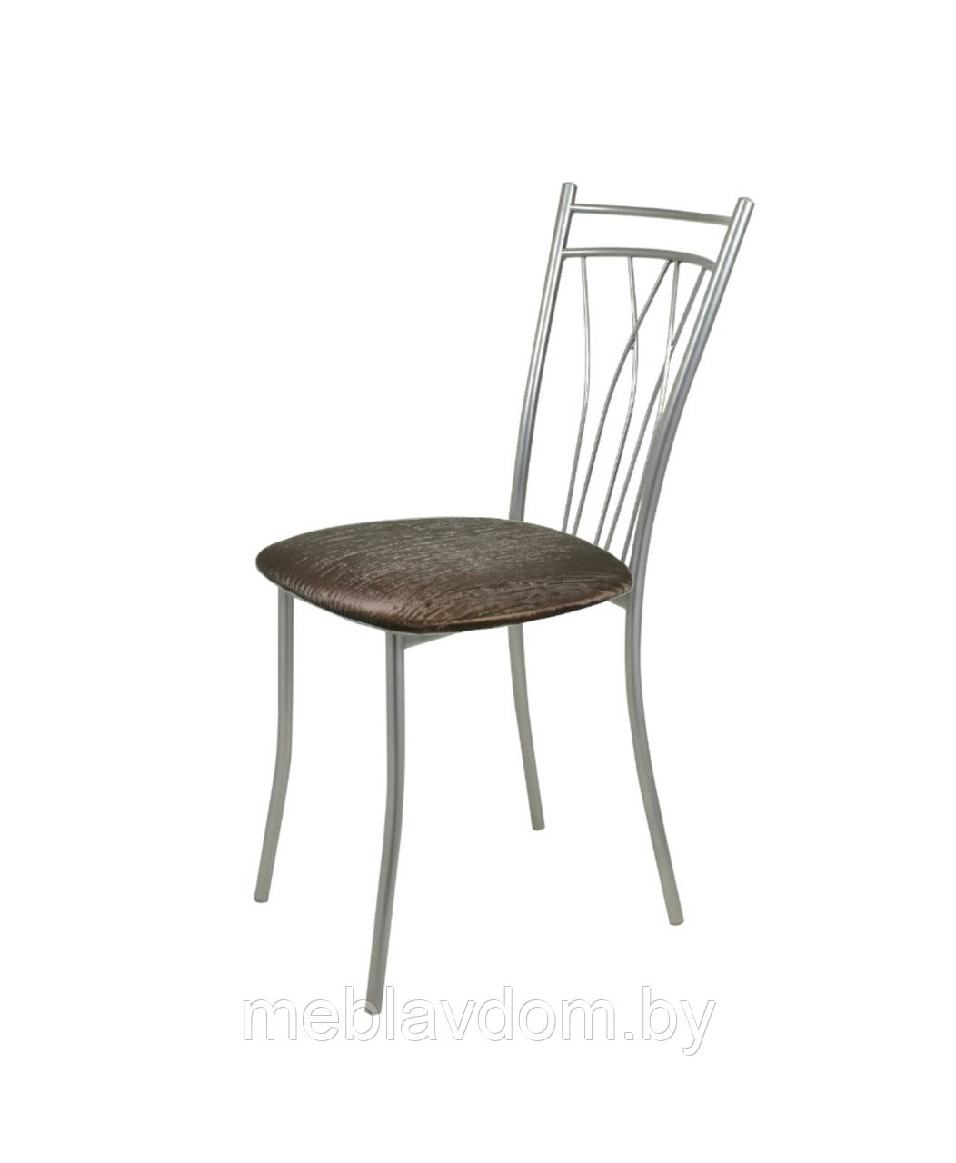 Обеденная группа Стол М3 Орех+стулья Премьер серебро/бенгал коричн. - фото 3 - id-p194264712