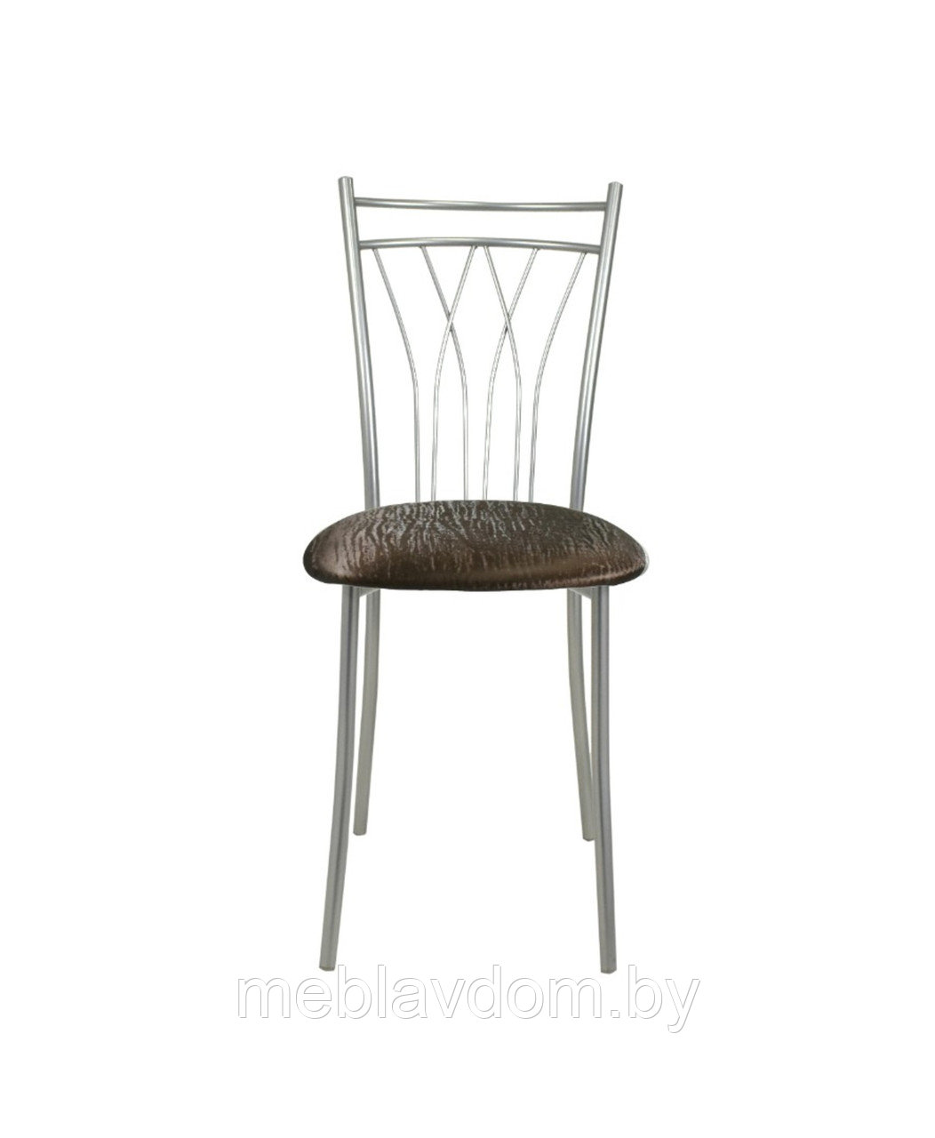 Обеденная группа Стол М3 Орех+стулья Премьер серебро/бенгал коричн. - фото 7 - id-p194264712