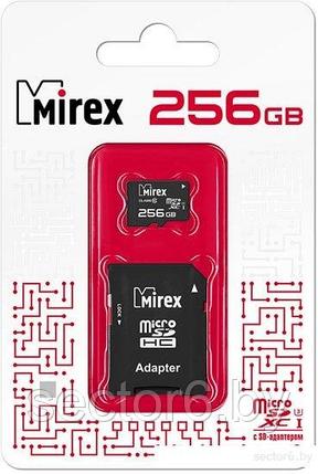 Карта памяти Mirex microSDXC 13613-AD3UH256 256GB (с адаптером), фото 2