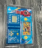 Набор Тетрис Brick Game E-9999, кольцеброс и детские часы, фото 2