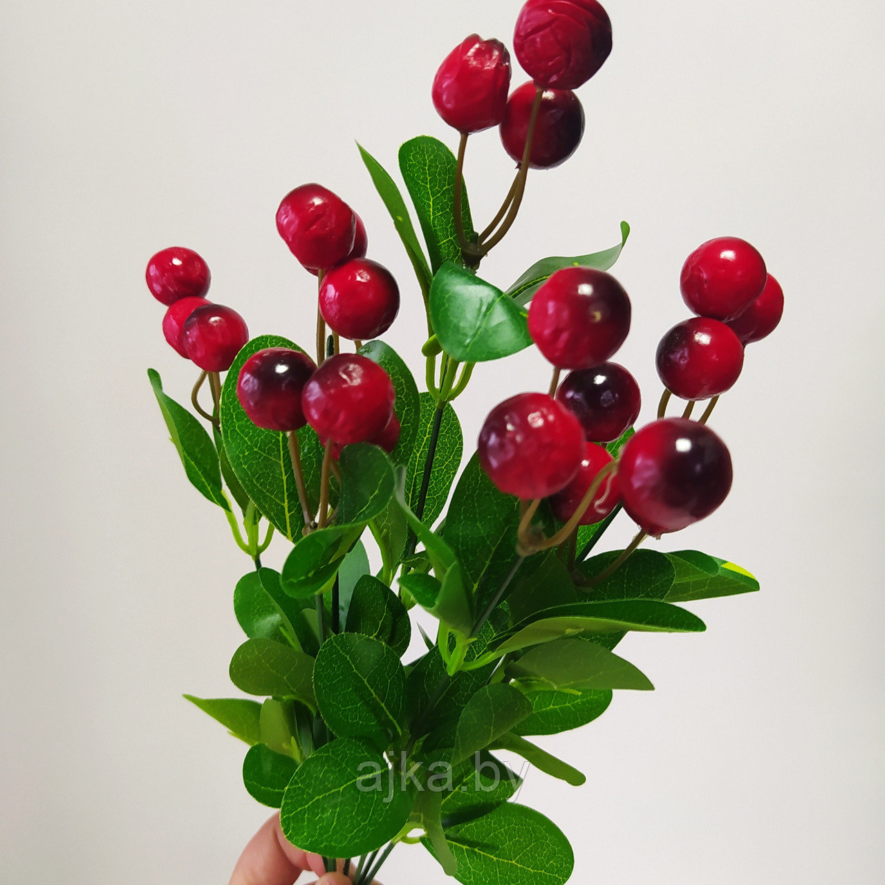 Букет декоративный с ягодами 47 см - фото 2 - id-p194262875