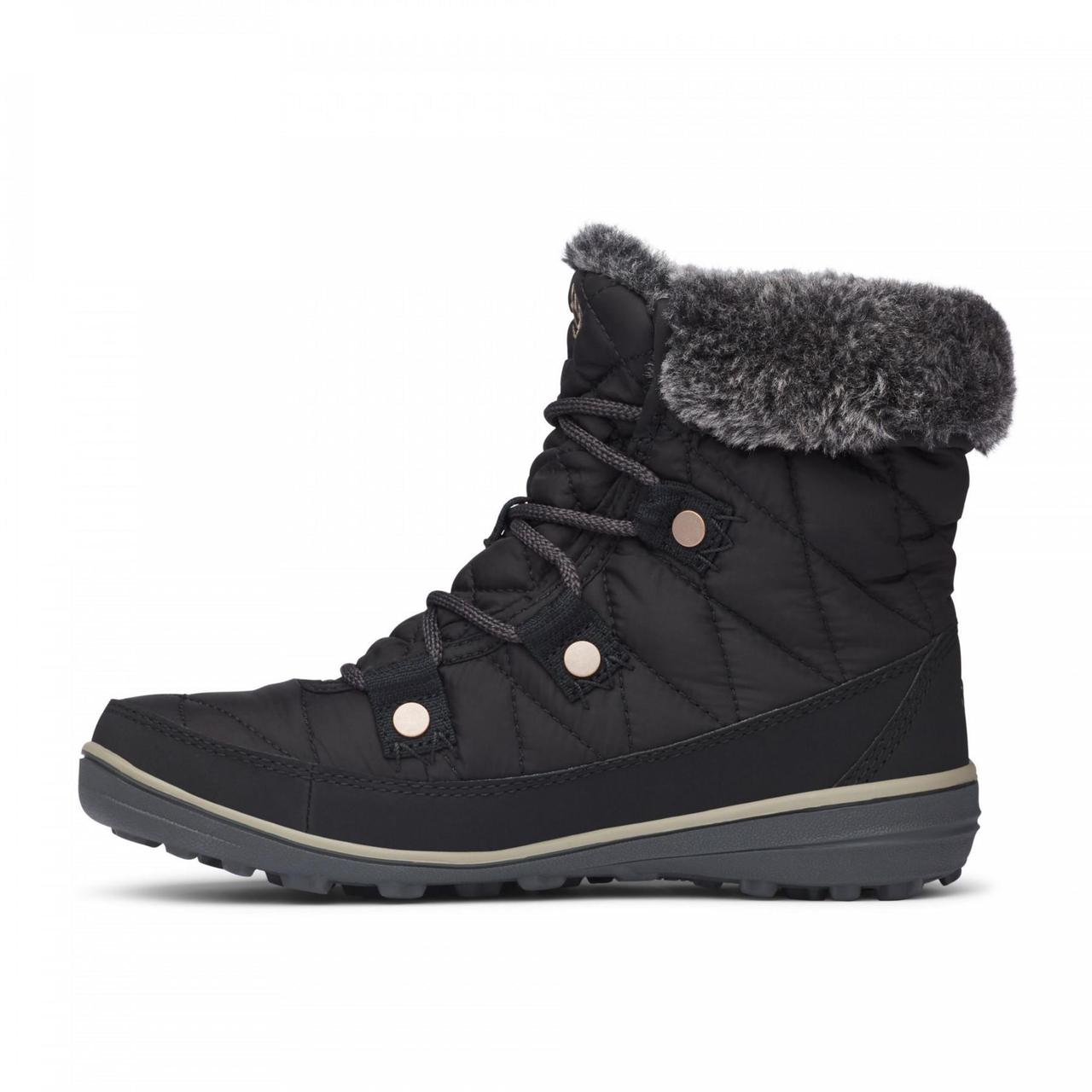 Ботинки женские утепленные COLUMBIA HEAVENLY SHORTY OMNI-HEAT insulated boots черный - фото 5 - id-p194223578