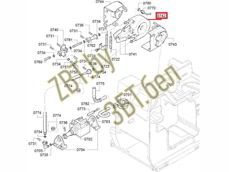 Термоблок для кофемашин Bosch, Siemens, Miele, Melitta, Nivona, Jura 00750704 - фото 4 - id-p183673369