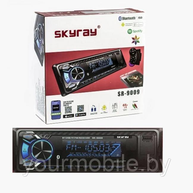 Автомагнитола Skyray SR-9009 с пультом на руль (Bluetooth+USB+AUX+Радио) - фото 1 - id-p194266735