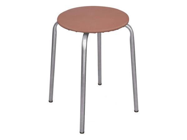 Табурет Эконом (стул), цвет коричневый, NIKA - фото 1 - id-p181795101