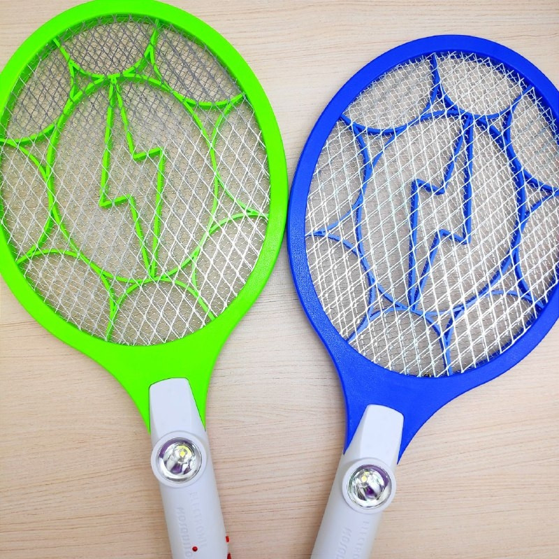 Мухобойка электрическая Mosquito Swatter цвет MIX SB-001 ( со встроенным фонариком)цвет MIX - фото 9 - id-p179629249