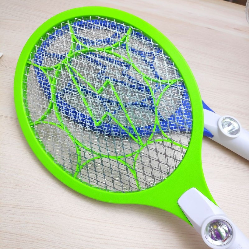 Мухобойка электрическая Mosquito Swatter цвет MIX SB-001 ( со встроенным фонариком)цвет MIX - фото 10 - id-p179629249
