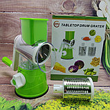 Распродажа Мультислайсер для овощей и фруктов 3 в 1 (Ручная терка) Exelon New, салатовый корпус, фото 4