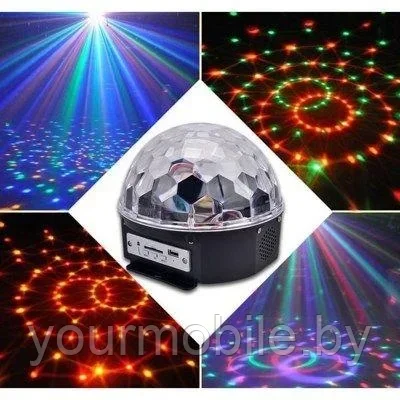 Светодиодный диско-шар LED Magic Ball с Bluetooth - фото 1 - id-p194272286