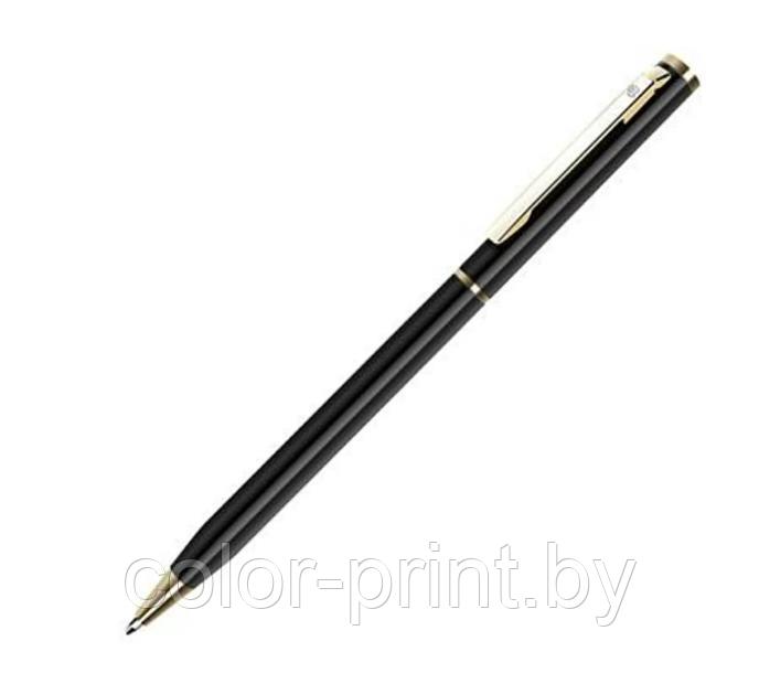 Ручка шариковая Slim  чёрный/золотистый