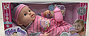 Детская кукла пупс интерактивная 9272 с аксессуарами и одеждой, аналог Baby Born беби бон беби лав, фото 3