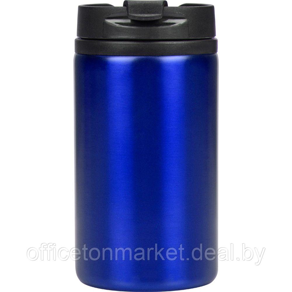 Кружка термическая "Jar", металл, пластик, 250 мл, синий, черный - фото 3 - id-p171907364