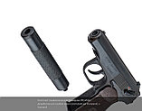 Пневматический пистолет  МР-654К-20 с максимальной доработкой, полный тюнинг комплект, полная модернизация, фото 5