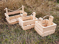 Ящик деревянный, ольха, фото 2