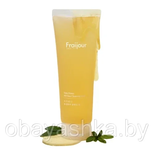 Пенка для умывания с прополисом и экстрактом юдзу Fraijour Yuzu Honey All Clear Cleansing Foam, 250 мл - фото 1 - id-p194285777