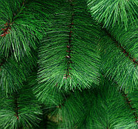 Кедр искусственный высота 150 см, зеленый с серебристыми блестками