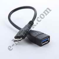 Переходник OTG USB3.0 AF - USB3.0 micro-B, КНР