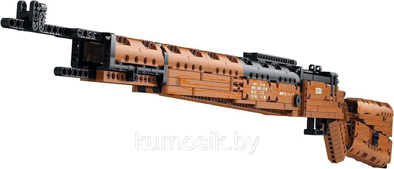 Конструктор 77003 Винтовка Karabiner 98 Kurz с патронами, 1028 деталей - фото 5 - id-p194327436