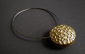 Магнитная клипса для штор и гардин легкое золотоСота 6