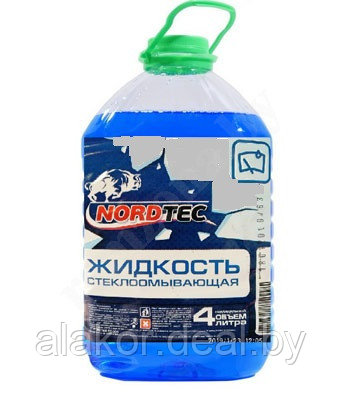 Стеклоомыватель NORDTEC -15ºС, 4л, изопропил