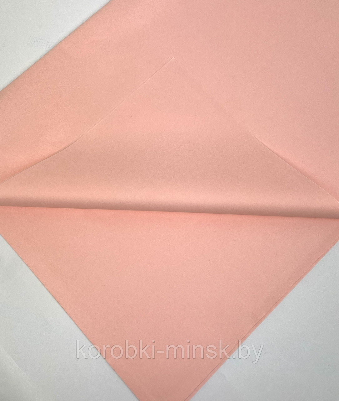 Бумага тишью "Нежность" 50*70 см (20 листов) Нежно-розовый