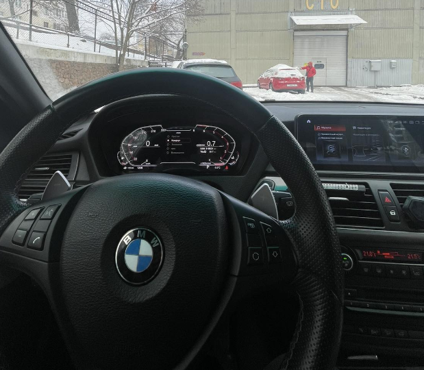 Штатная приборная Lcd панель BMW X5-E70 (2006-2013) CIC и CCC системы - фото 10 - id-p192340260