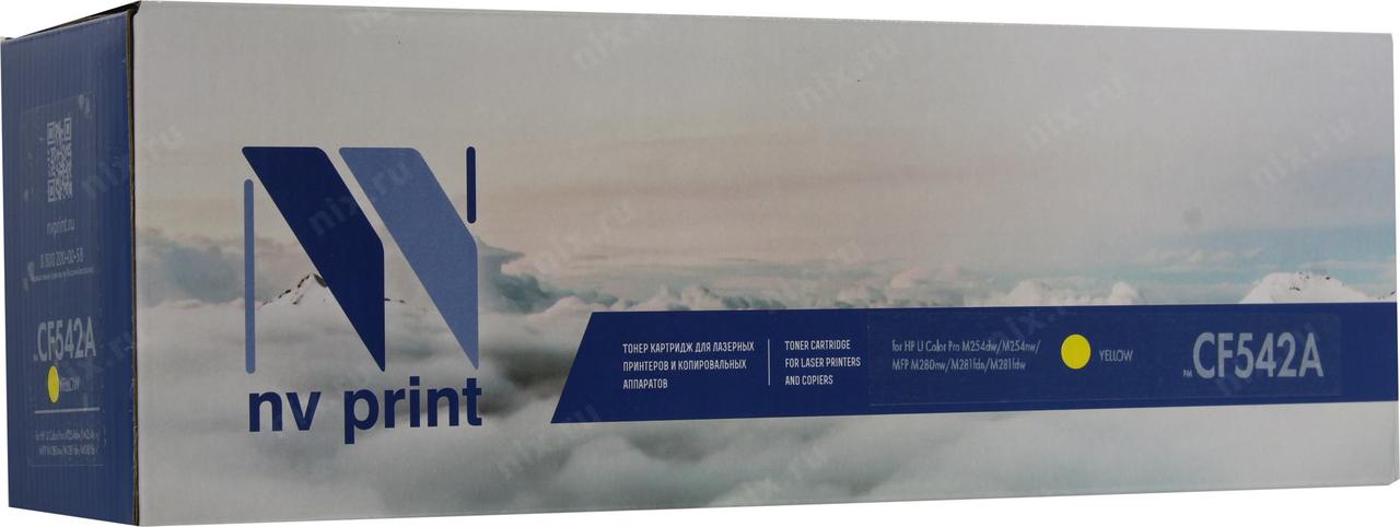 Картридж NV-Print CF542A Yellow для HP Color LJ Pro M254dw/M254nw, MFP M280nw/M281fdn/M281fdw