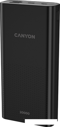 Внешний аккумулятор Canyon CNE-CPB2001B 20000mAh (черный), фото 2