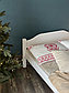 Односпальная кровать "Леона 90х200(белый воск), фото 3