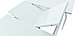 Стол Ривьера 110х70 белый/Фото Мрамор №2/ноги массив белый, фото 2
