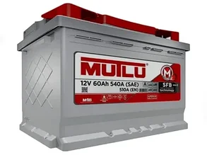 Аккумулятор MUTLU (60 Ah) 540 A, 12 V Обратная, R+ L2 L2.60.054.A