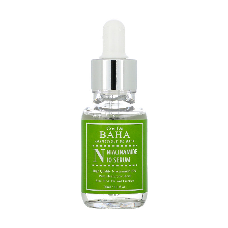 Противовоспалительная сыворотка для жирной кожи Cos De BAHA Niacinamide 10 Serum 30мл