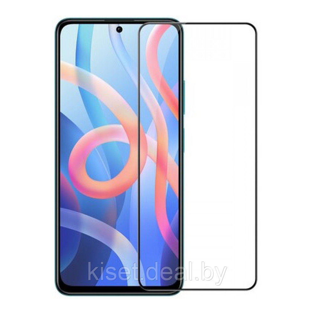 Защитное стекло KST FG для Xiaomi Redmi Note 11S 4G / Note 11 4G / Poco M4 Pro 4G черный - фото 1 - id-p194376813