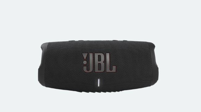 Колонка беспроводная bluetooth портативная JBL CHARGE 5 черная мини мощная с радио музыкальная маленькая - фото 4 - id-p194380071