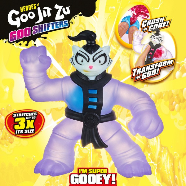 Goo Jit Zu Тянущаяся фигурка Гуджитсу Бенгал Гу Шифтерс GooJitZu 40300 - фото 5 - id-p194380299