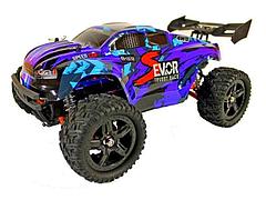 Радиоуправляемая трагги Remo Hobby S EVO-R UPGRADE (синяя) 4WD 2.4G 1/16 RTR