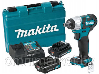 Аккум. ударный гайковерт MAKITA TW 160 DWAE в чем. (12.0 В, 2 акк., 2.0 А/ч Li-Ion, посадочн. квадрат 3/8 ",