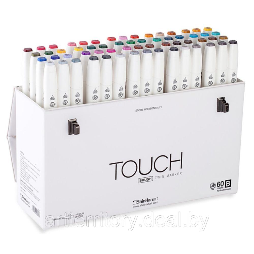 Набор маркеров Touch BRUSH 60 цветов (B) - фото 1 - id-p194415579
