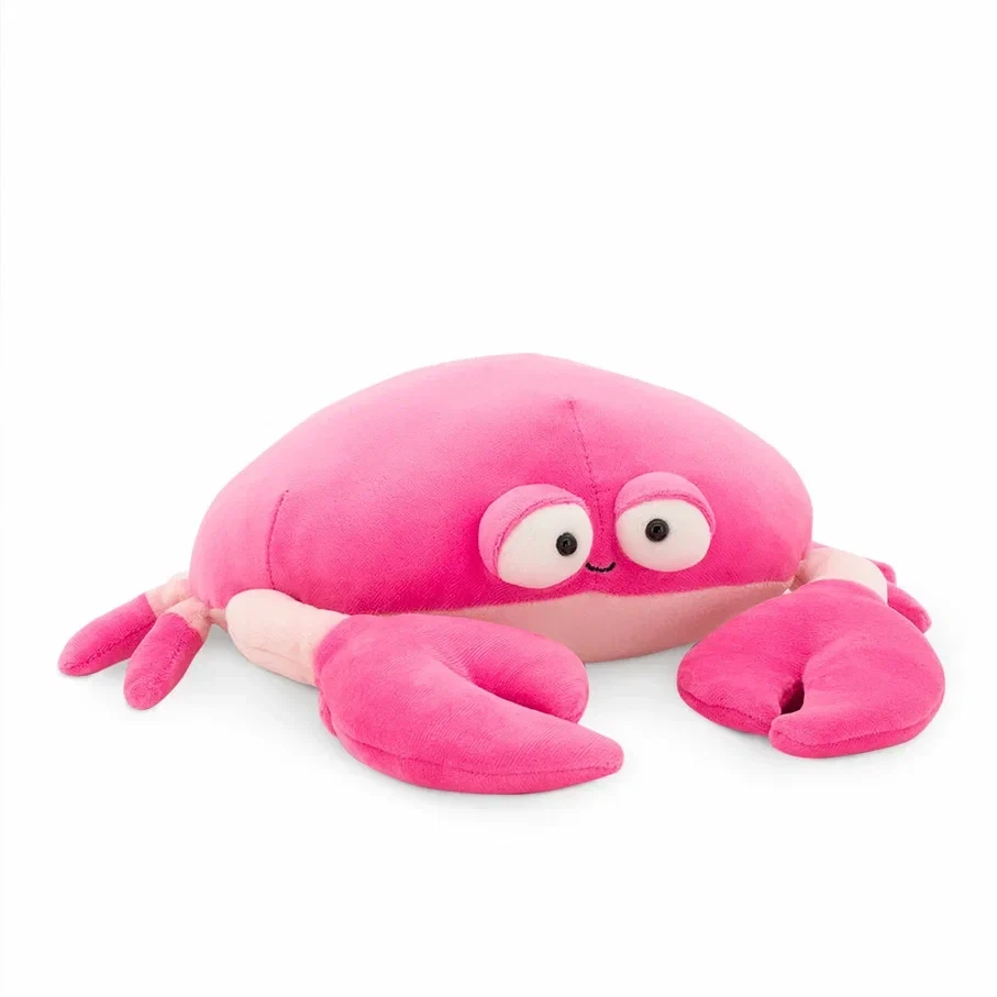 Мягкая игрушка подушка Краб розовый 33 см Orange Toys - фото 2 - id-p194423012