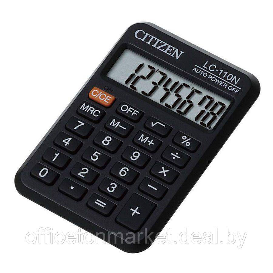 Калькулятор карманный Citizen "LC-110NR", 8-разрядный, черный - фото 1 - id-p194416324