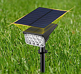 Светильник уличный на солнечной батарее RGB, фото 4