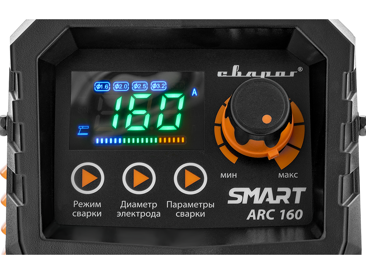 Сварочный инвертор Сварог REAL SMART ARC 160 (Z28103) - фото 5 - id-p194425543