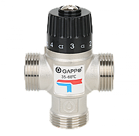 Термостатический смесительный клапан для систем отопления и ГВС Gappo G1442.06