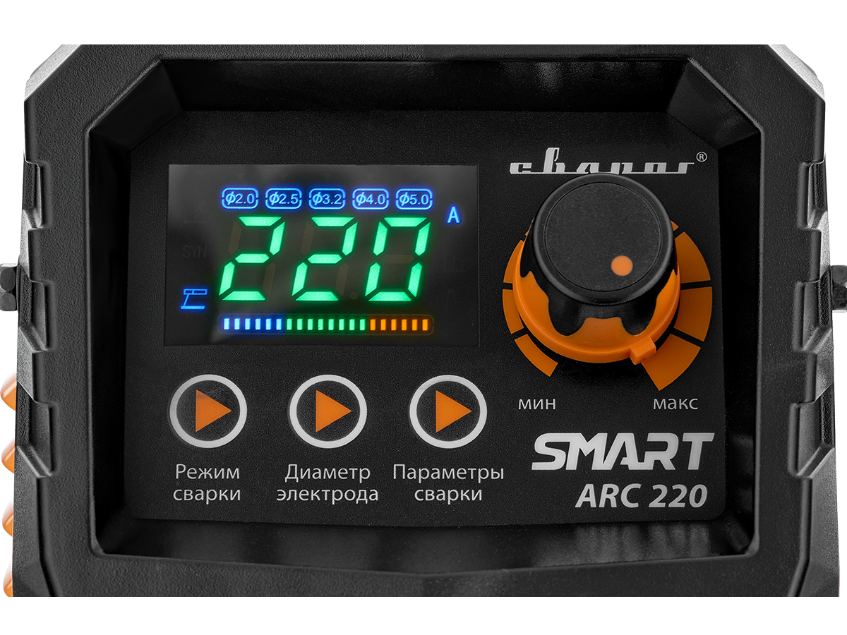 Сварочный инвертор Сварог REAL SMART ARC 220 (Z28403) - фото 5 - id-p194429125