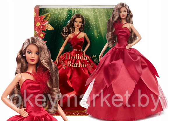 Коллекционная кукла Mattel Barbie Праздничная HBY05, фото 2