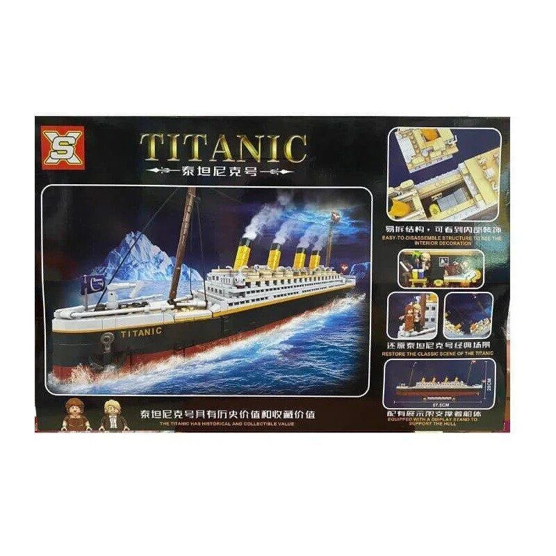 Конструктор "Титаник" SX 9099 (57 см) 1507 деталей к - фото 3 - id-p194429062
